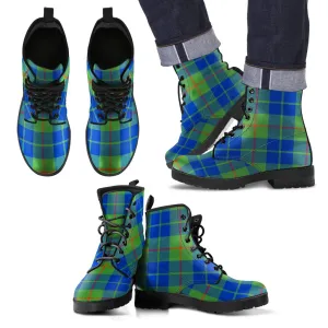 Barclay Hunting Ancient Tartan Leather Boots