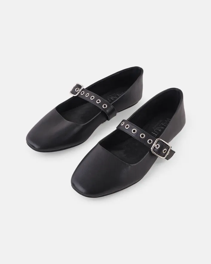 BIANCA LEATHER BALLET
