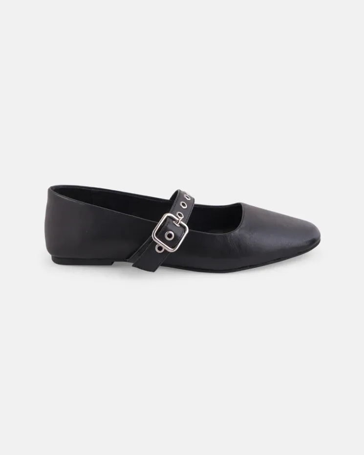 BIANCA LEATHER BALLET