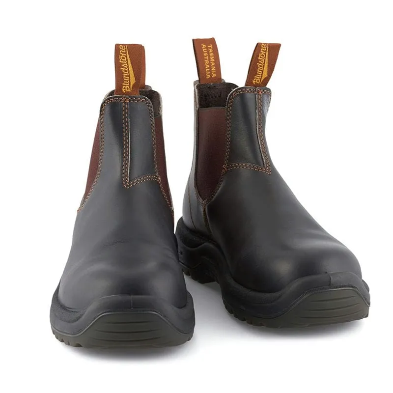 Blundstone 192 Safety Boots - Stout Brown