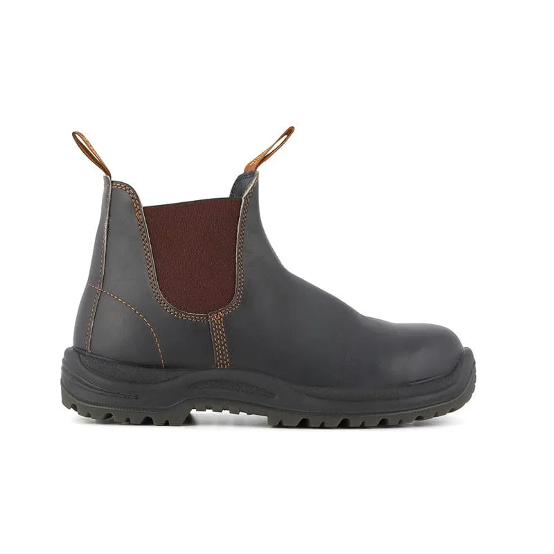 Blundstone 192 Safety Boots - Stout Brown