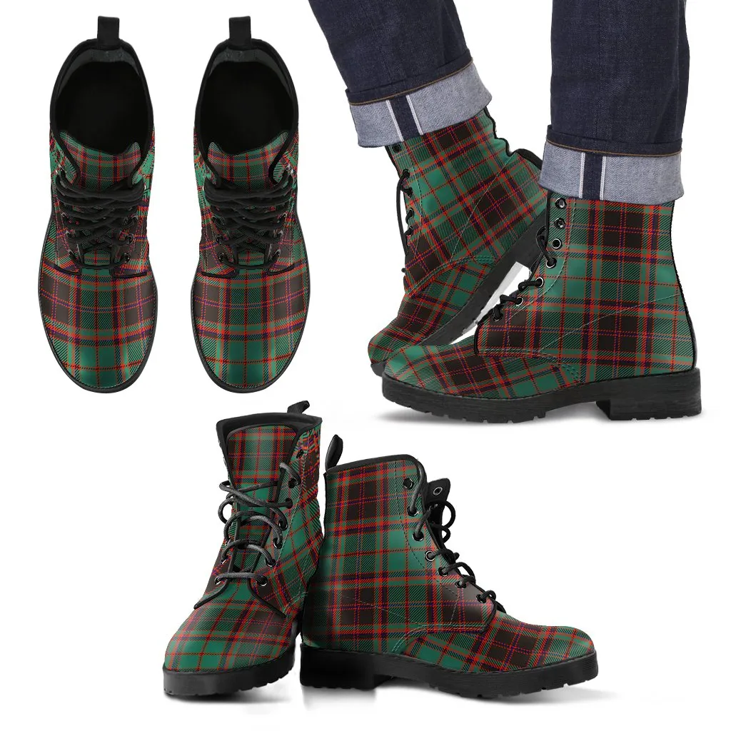Buchan Ancient Tartan Leather Boots