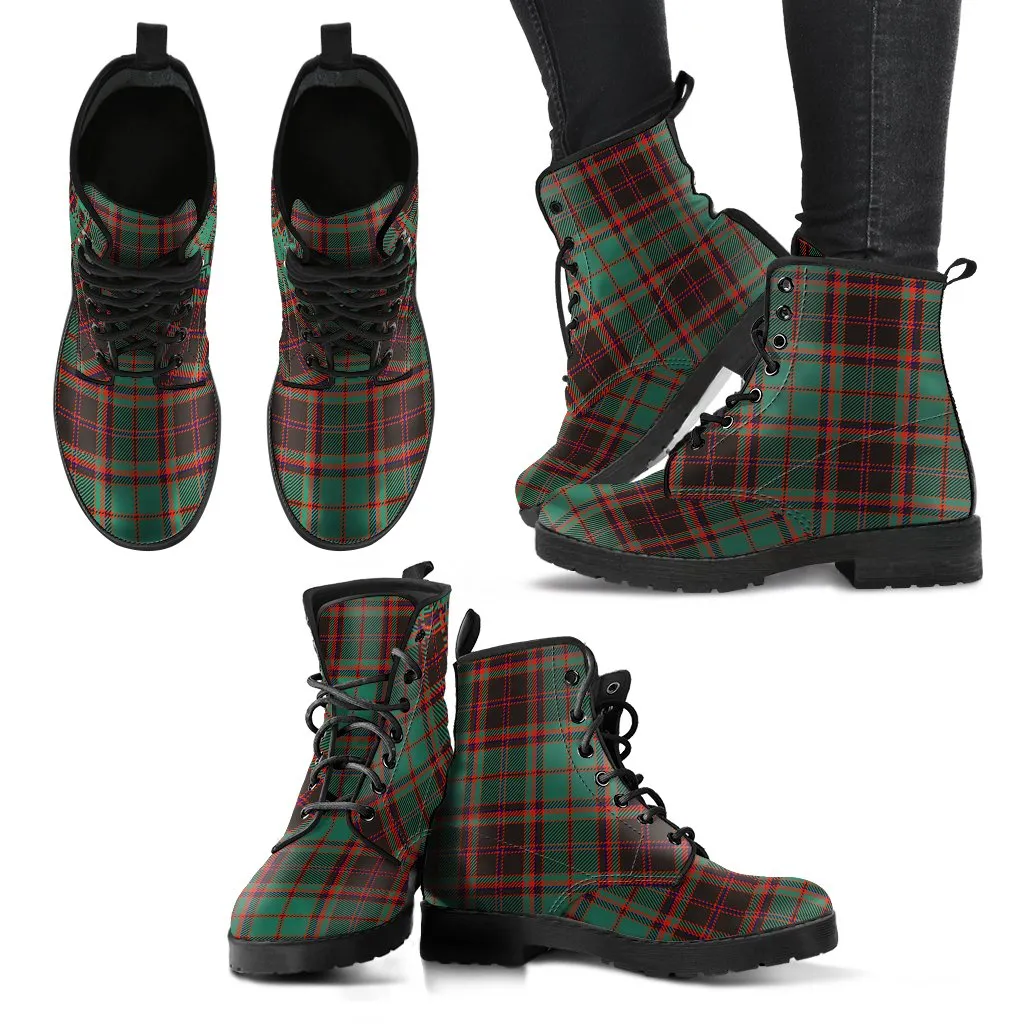 Buchan Ancient Tartan Leather Boots