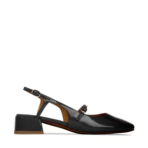 CESSLIE LEATHER MARY JANE BLOCK HEELS