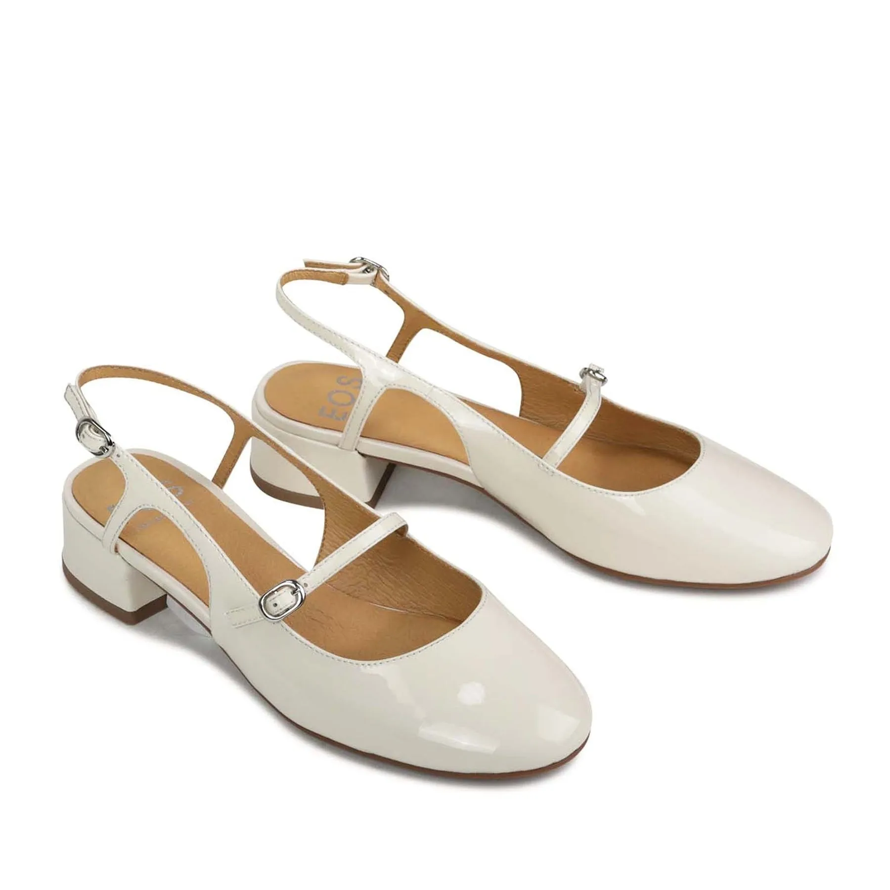 CESSLIE LEATHER MARY JANE BLOCK HEELS