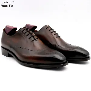 Cie schuhe Leder Hochzeit  Büro schuhe  brogue echtem Kalbsleder formale  handgemachte