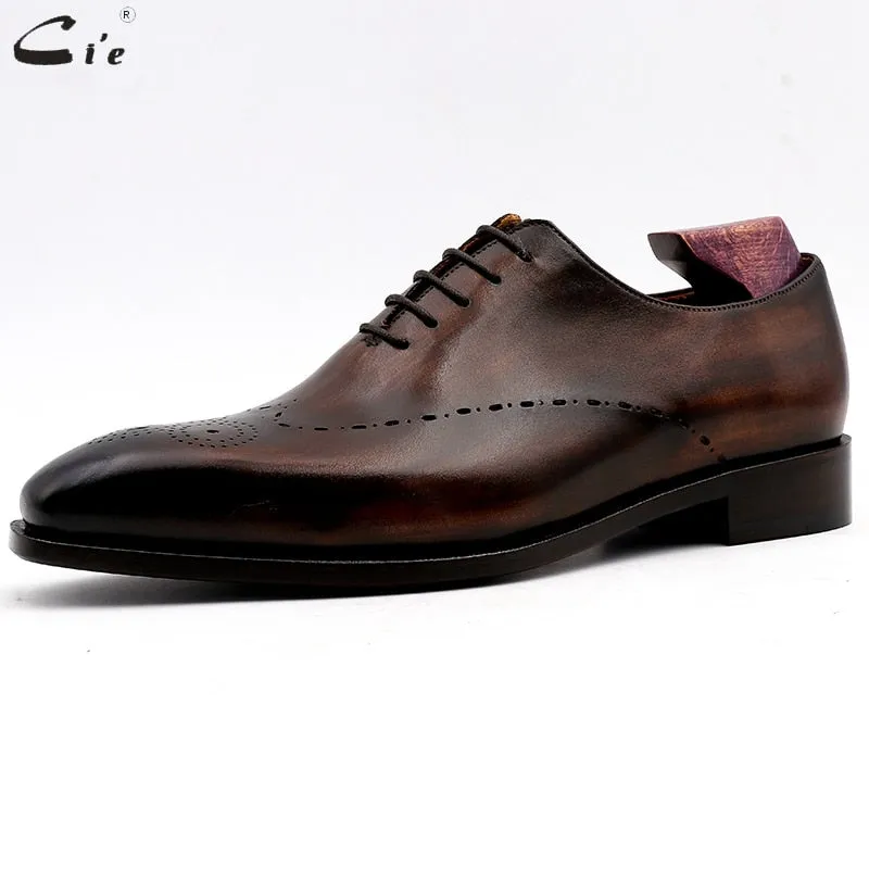 Cie schuhe Leder Hochzeit  Büro schuhe  brogue echtem Kalbsleder formale  handgemachte