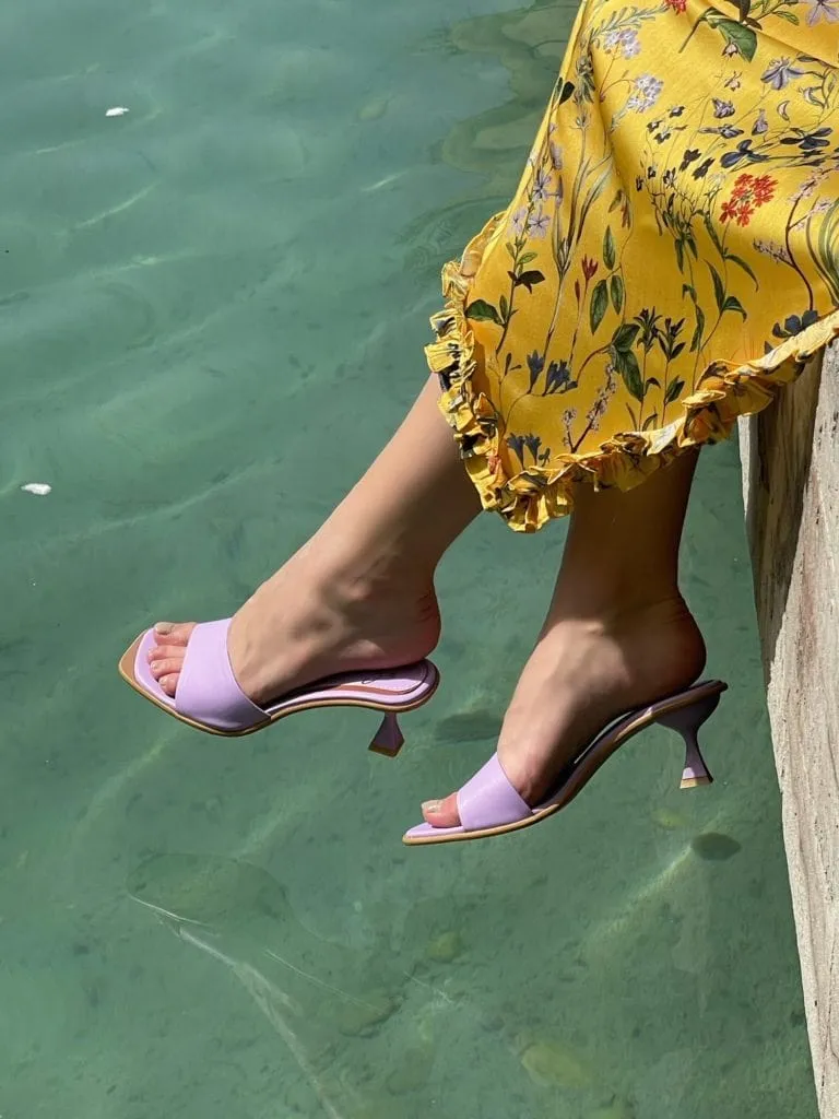Dusty Lilac Heels