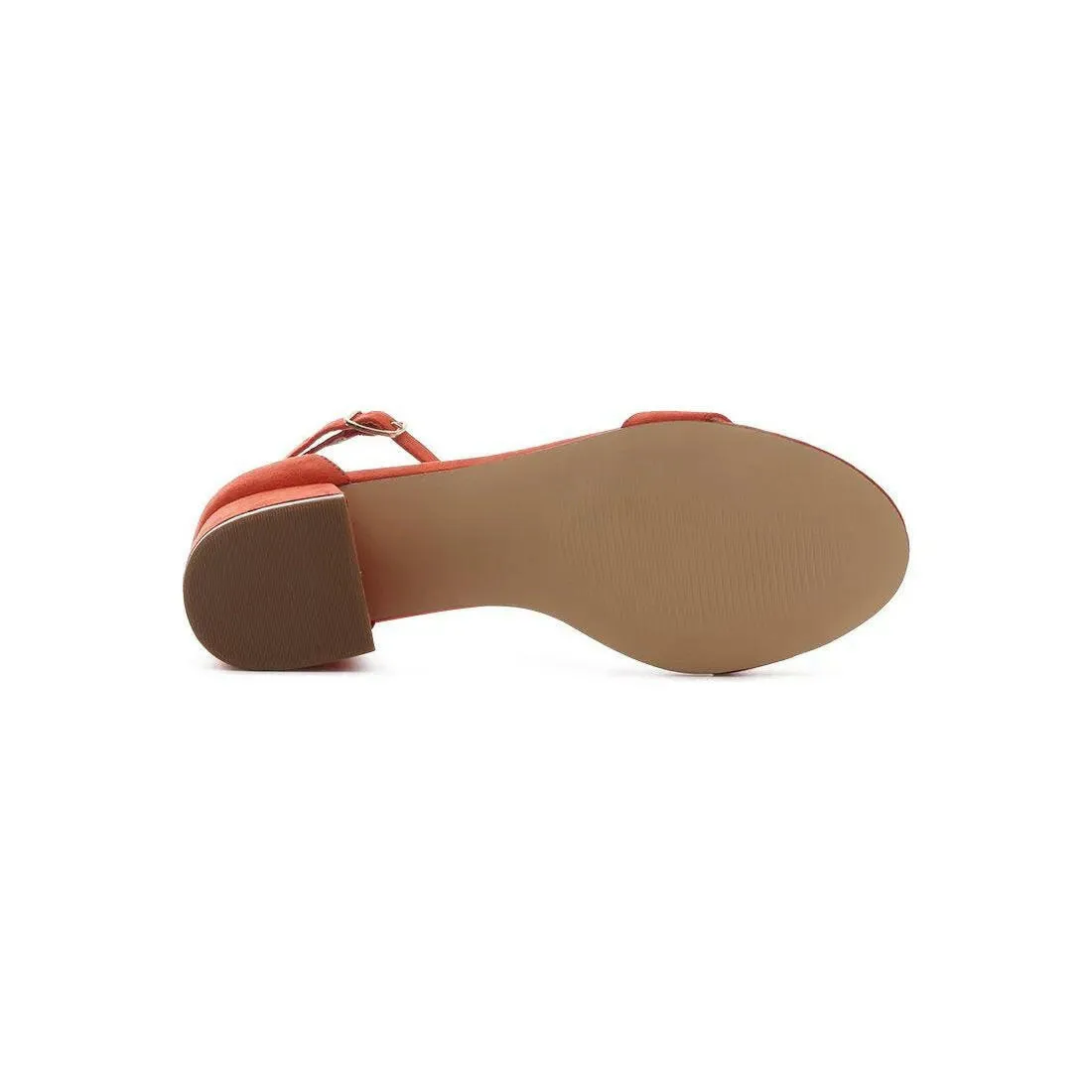 Ecrin Suede Block Heel Sandals