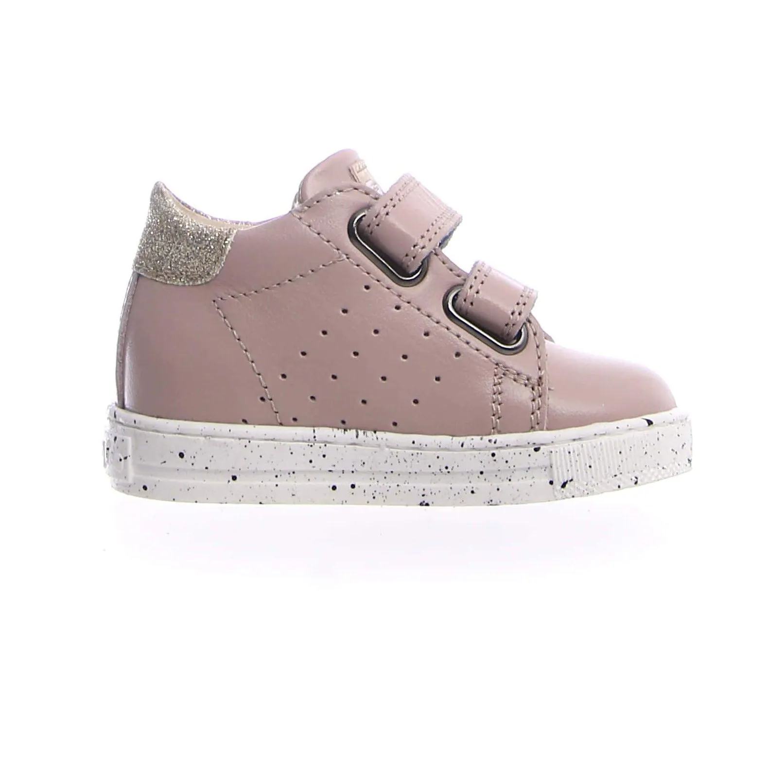 Falcotto Girl's Salazar Vl Calf Sneaker Shoes - Cipria/Platinum/Silver
