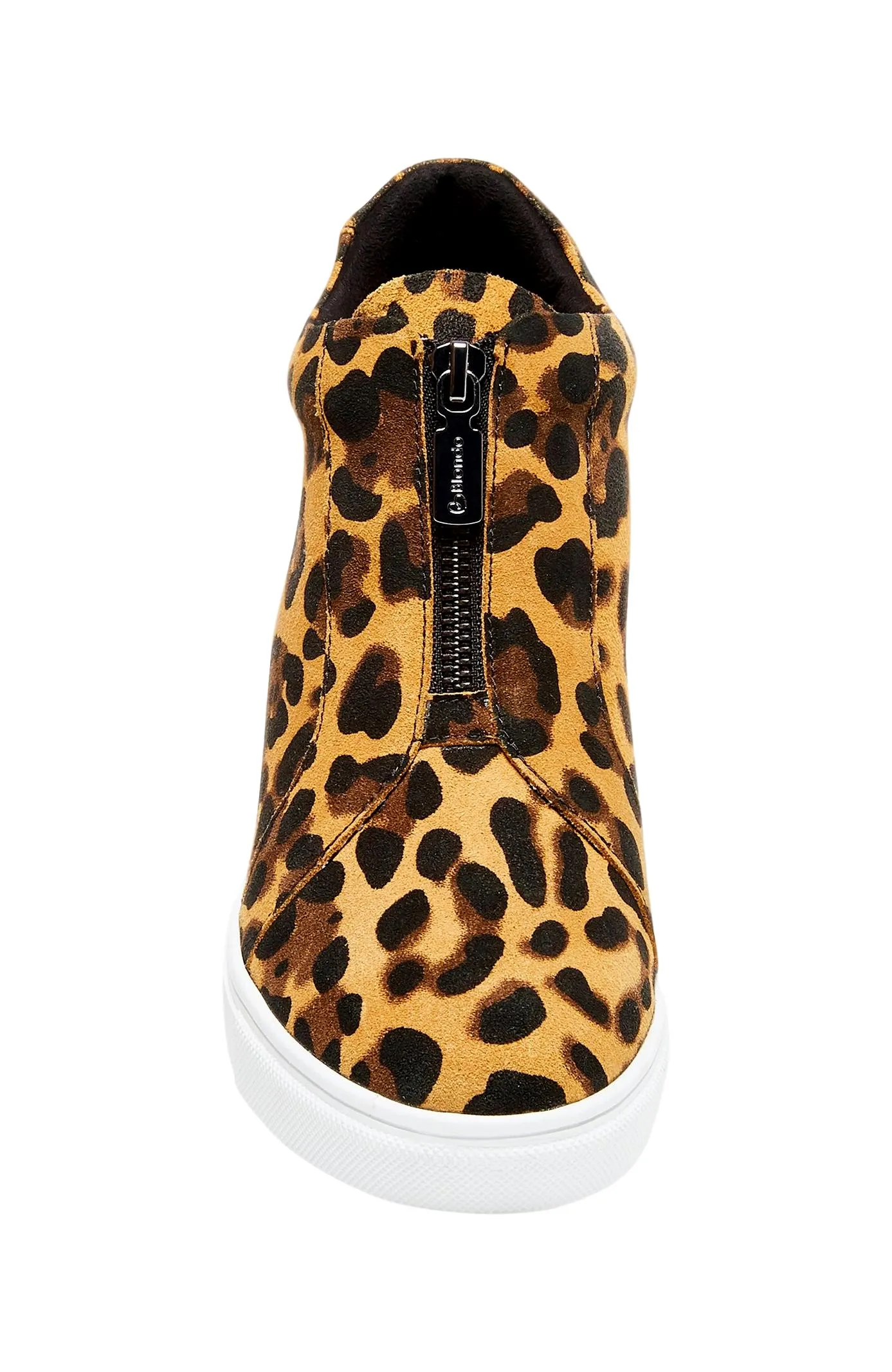 Glenda Leopard Wedge