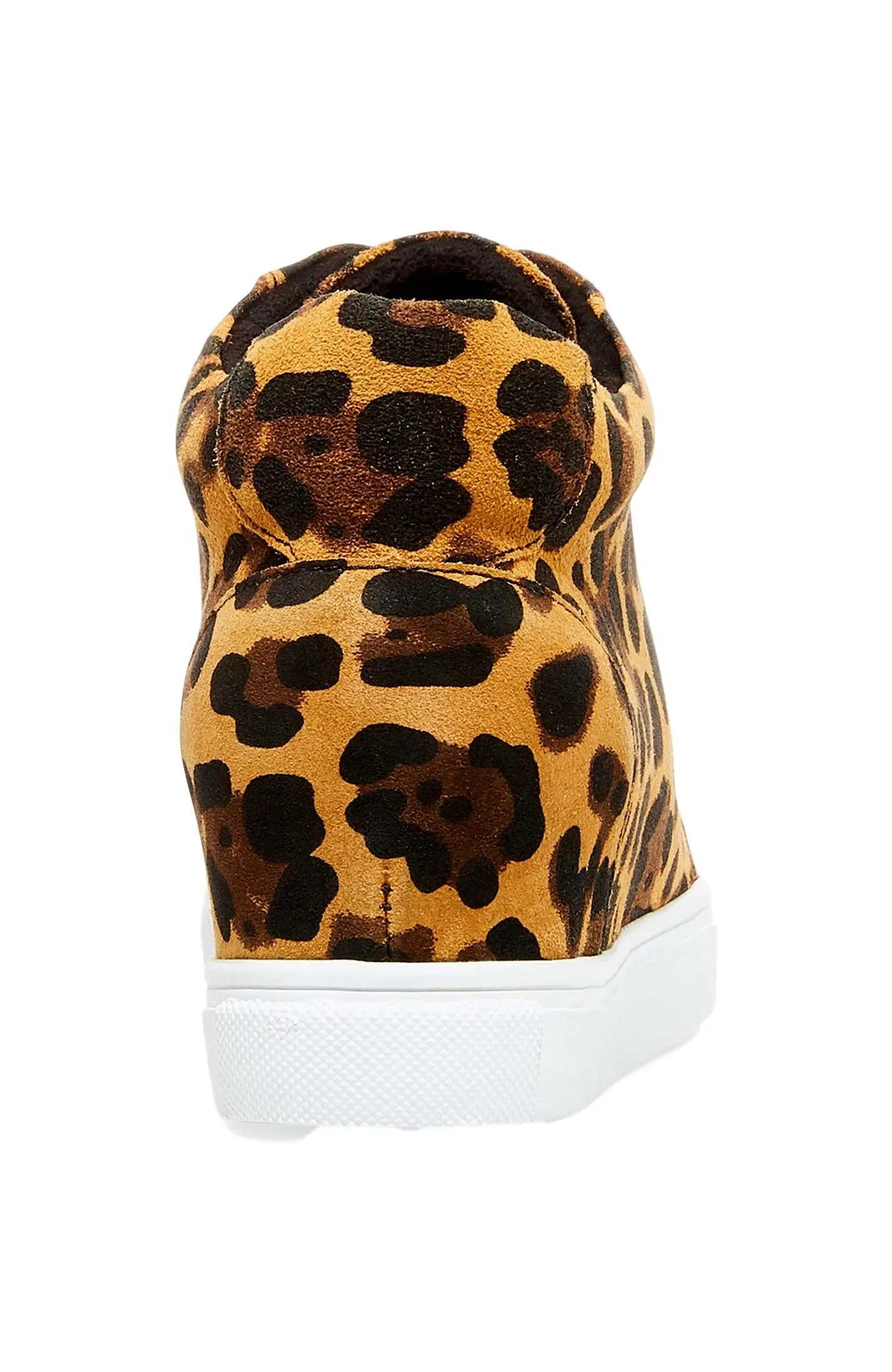 Glenda Leopard Wedge