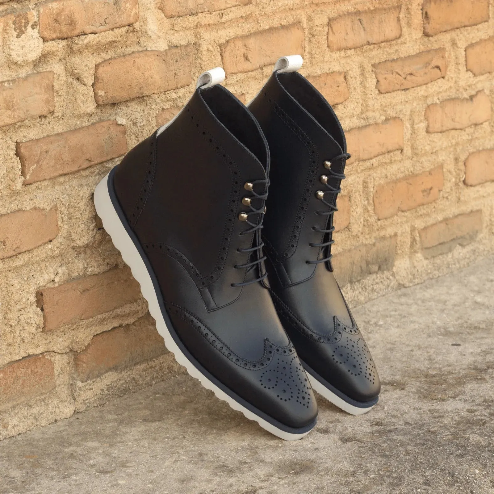 lovita Military Brogue Boots