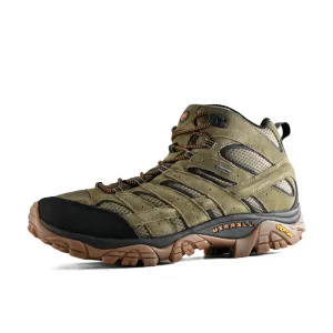 Moab 2 Leather Mid Gore-tex Olive
