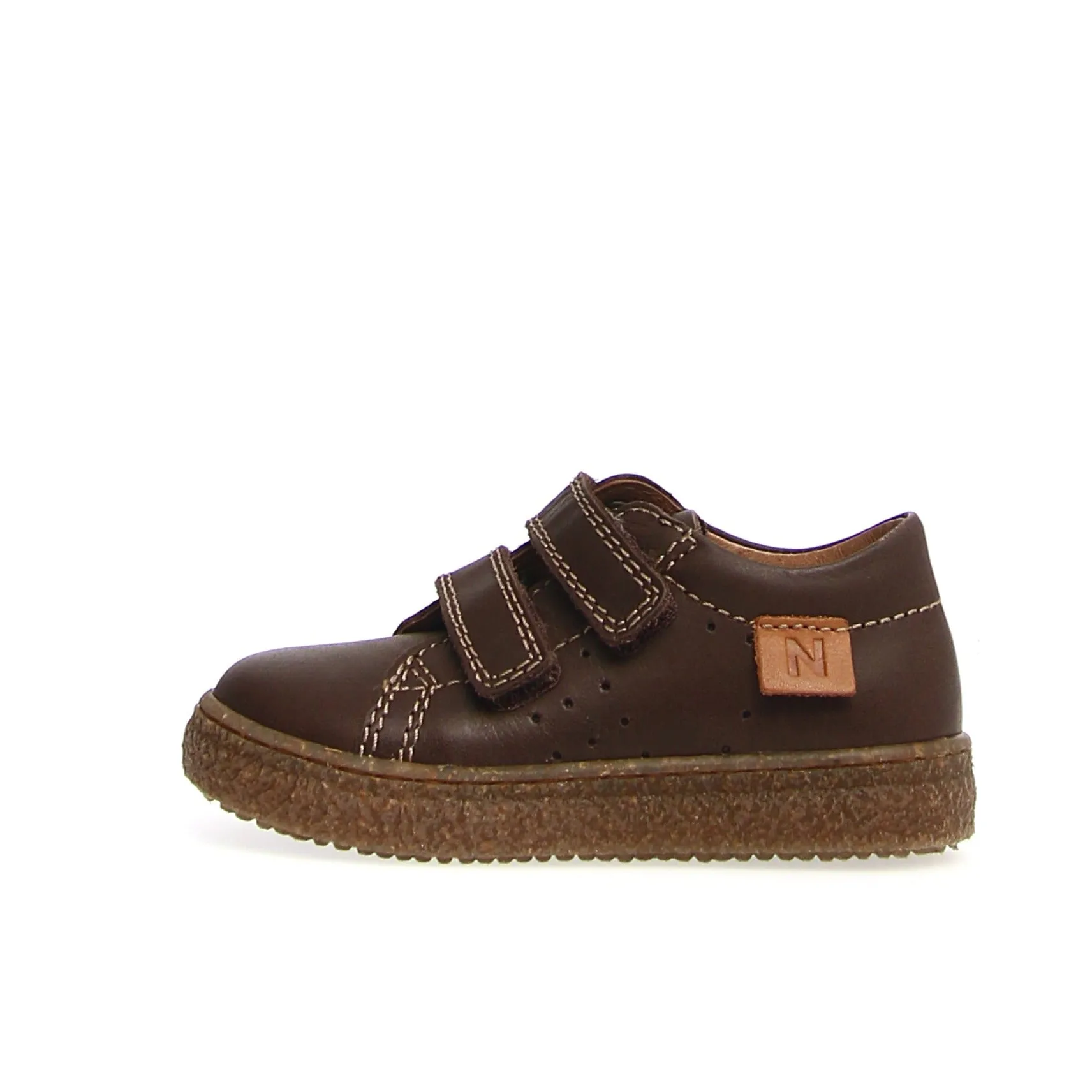 Naturino Boy's Carex Sneakers, Dark Brown