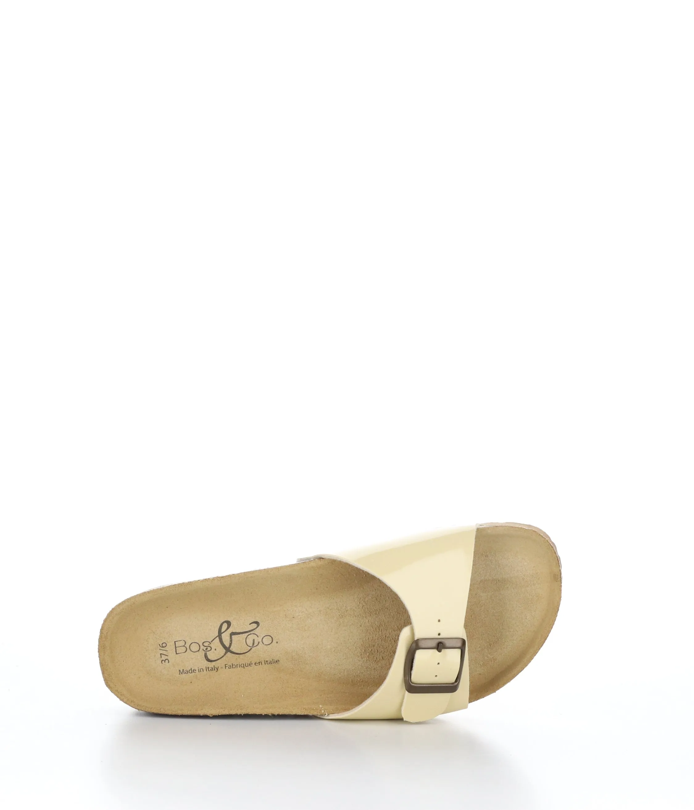 PAST DAISY YELLOW Buckle Sandals