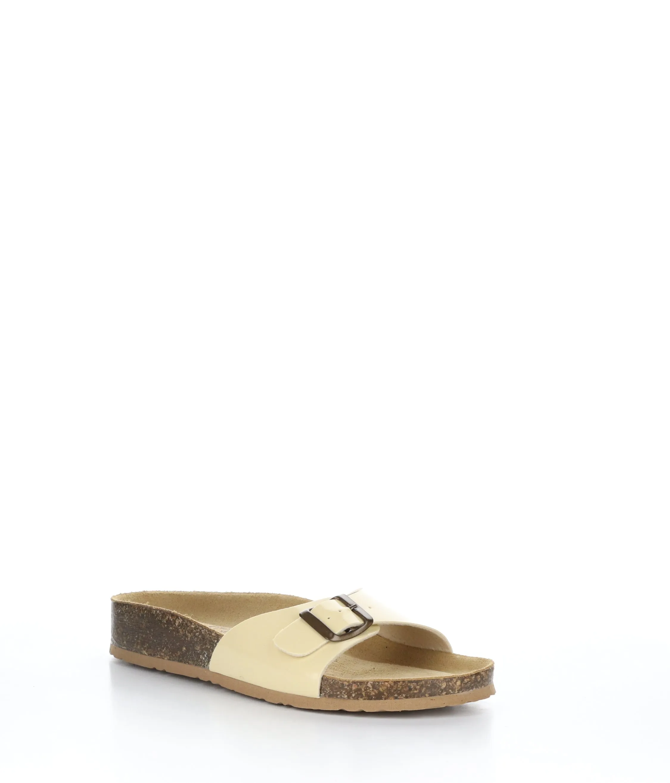 PAST DAISY YELLOW Buckle Sandals