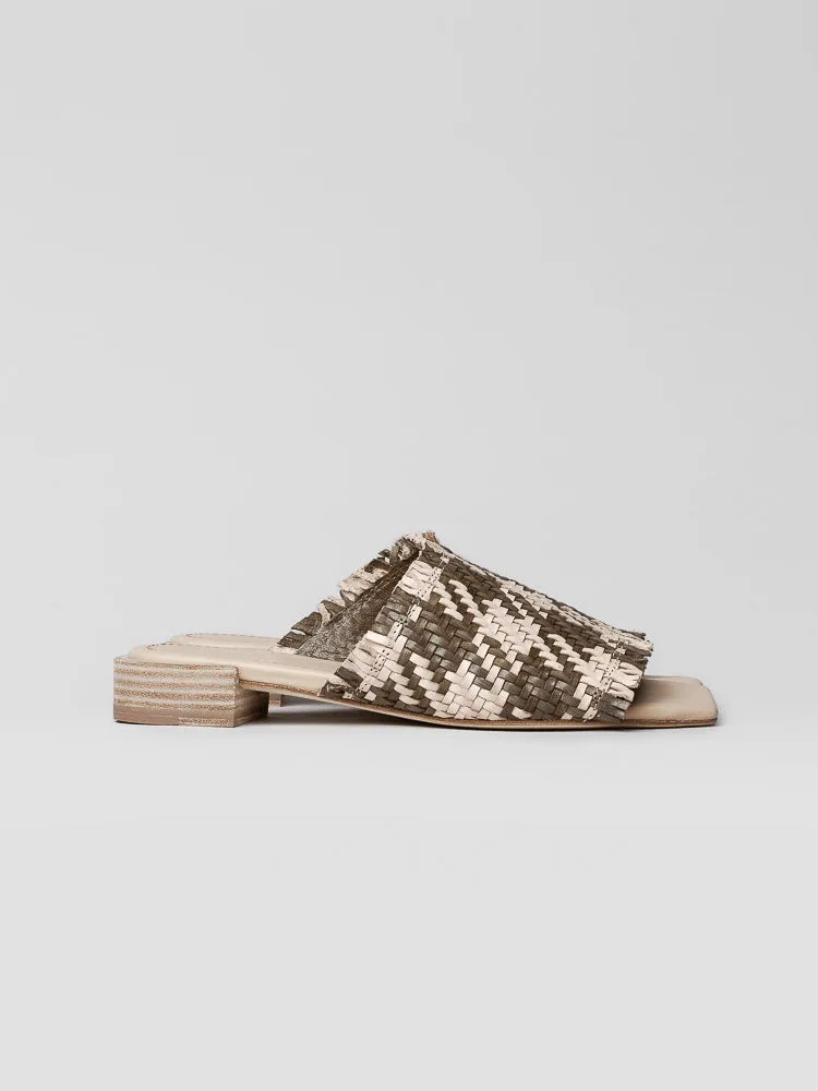 PIAF Hound Tooth sandal