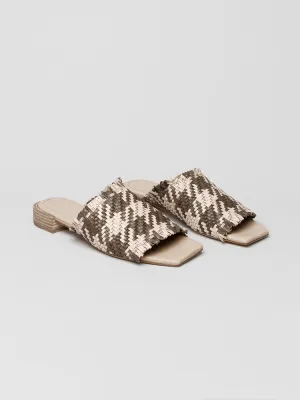 PIAF Hound Tooth sandal