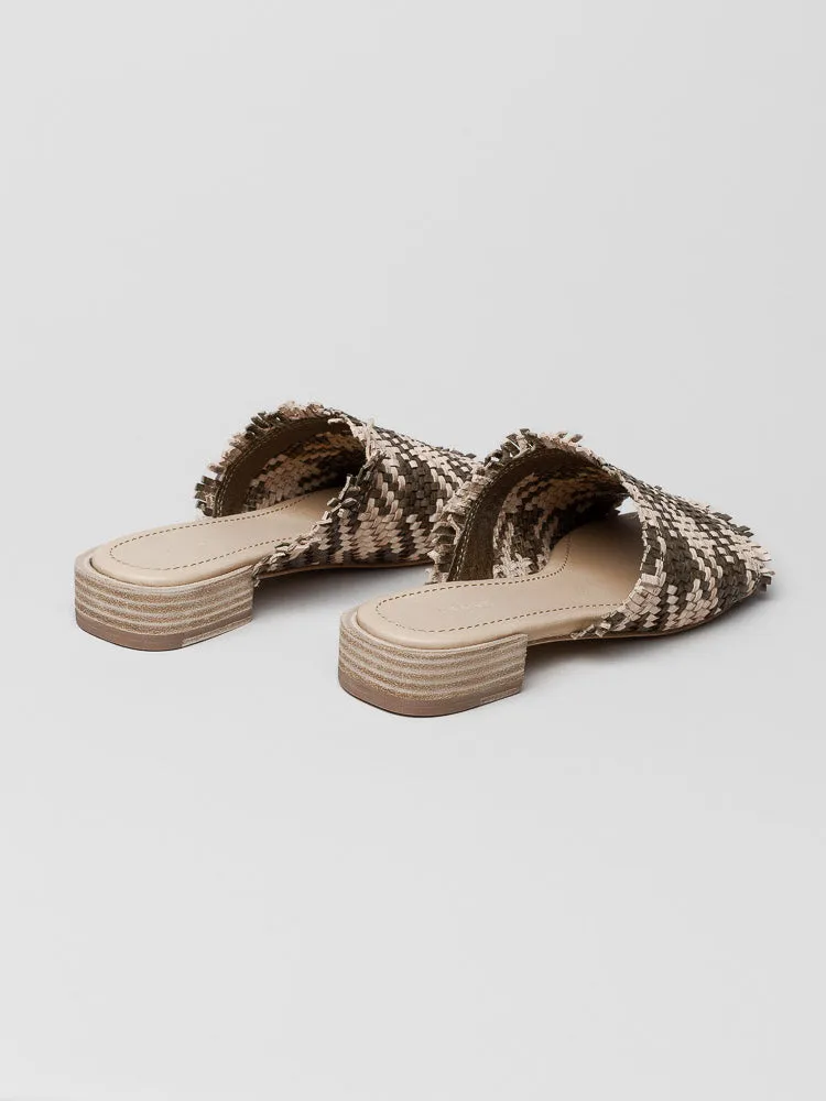 PIAF Hound Tooth sandal