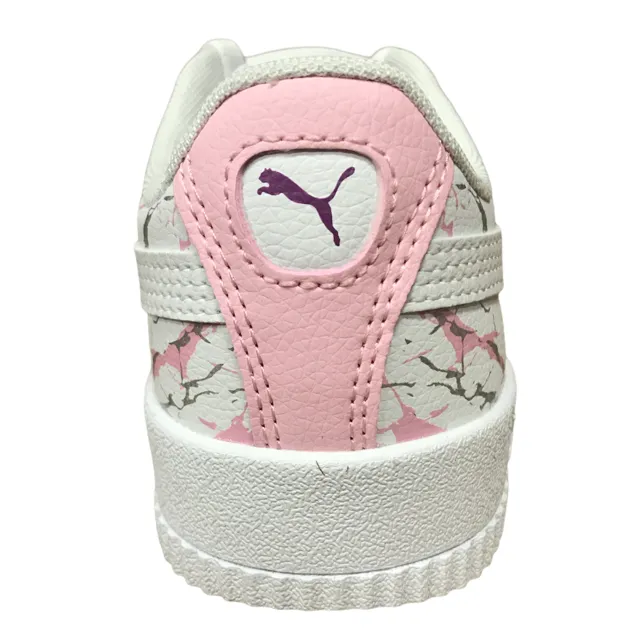 Puma sneakers da bambina Carina Marble Glitter PS 375090 01 white