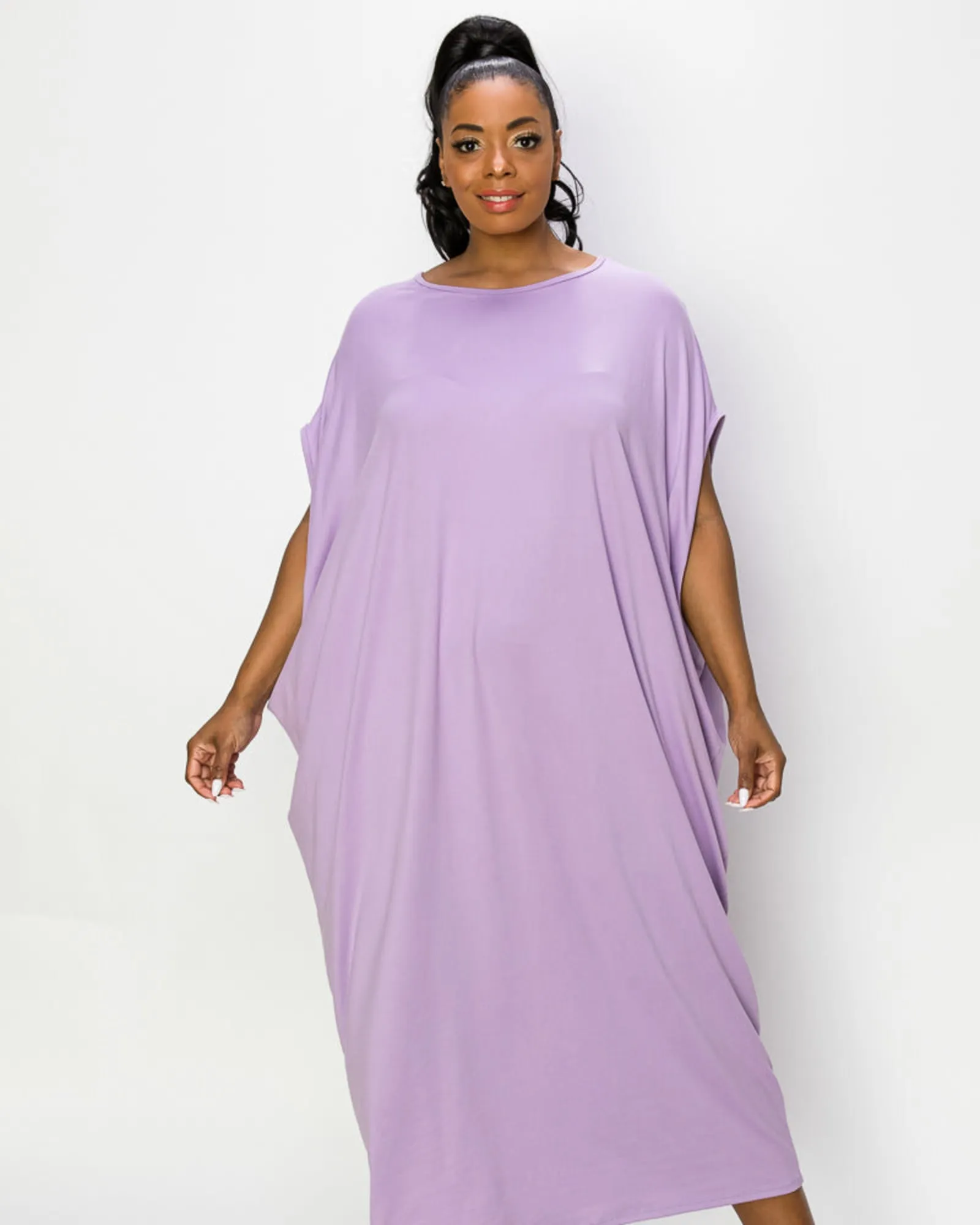 Sasha Kaftan Dress | Lavender