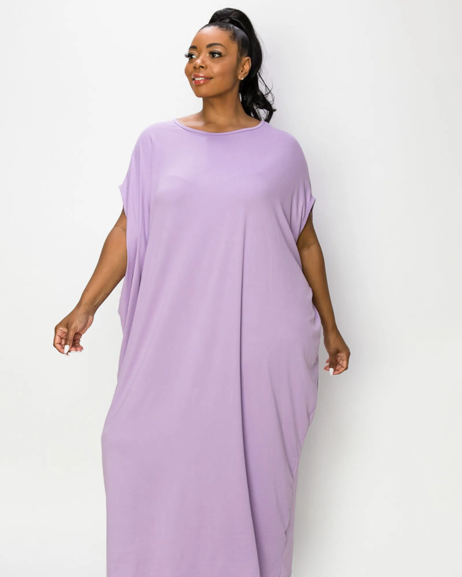 Sasha Kaftan Dress | Lavender