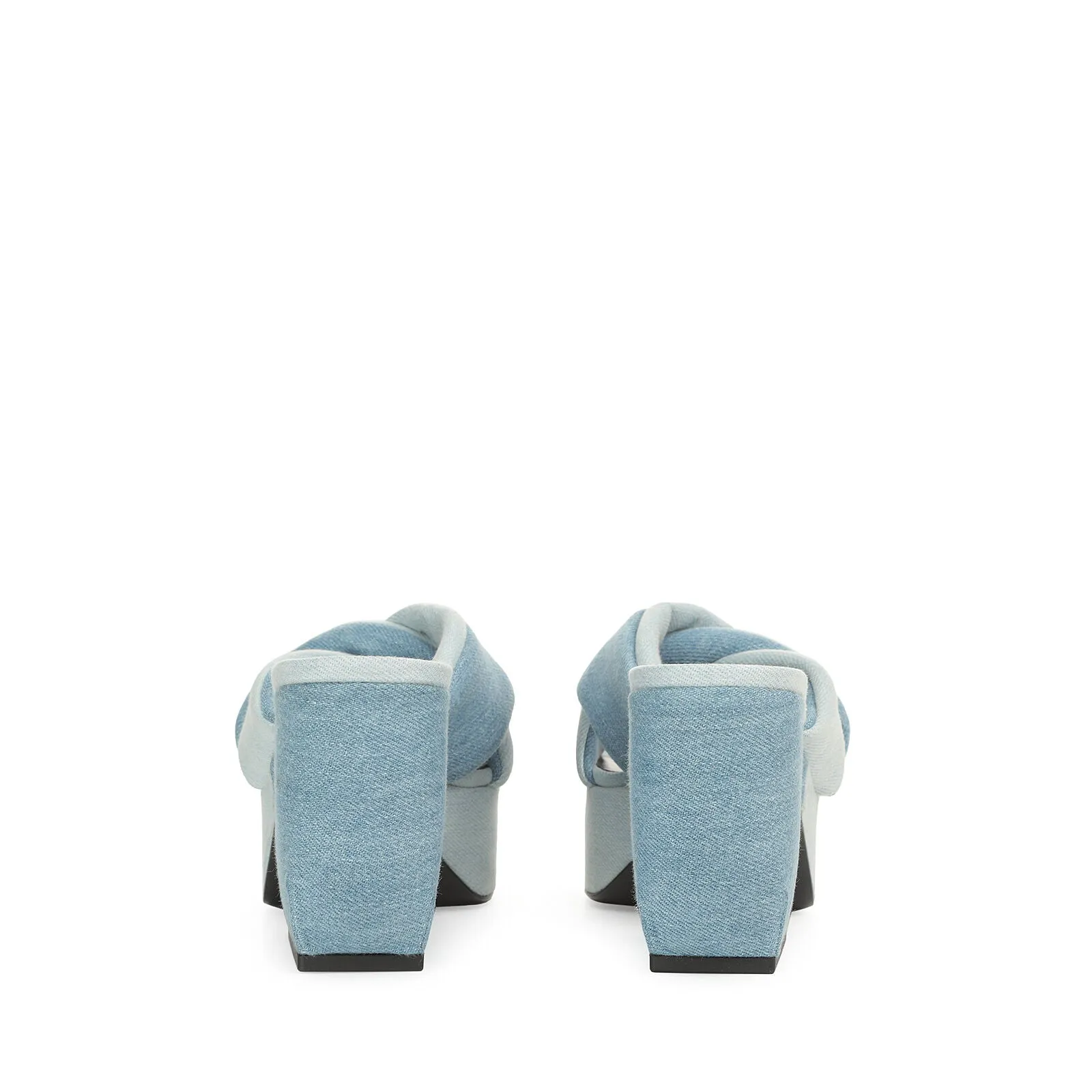 Si Rossi Platform Denim Mules( carryover style)