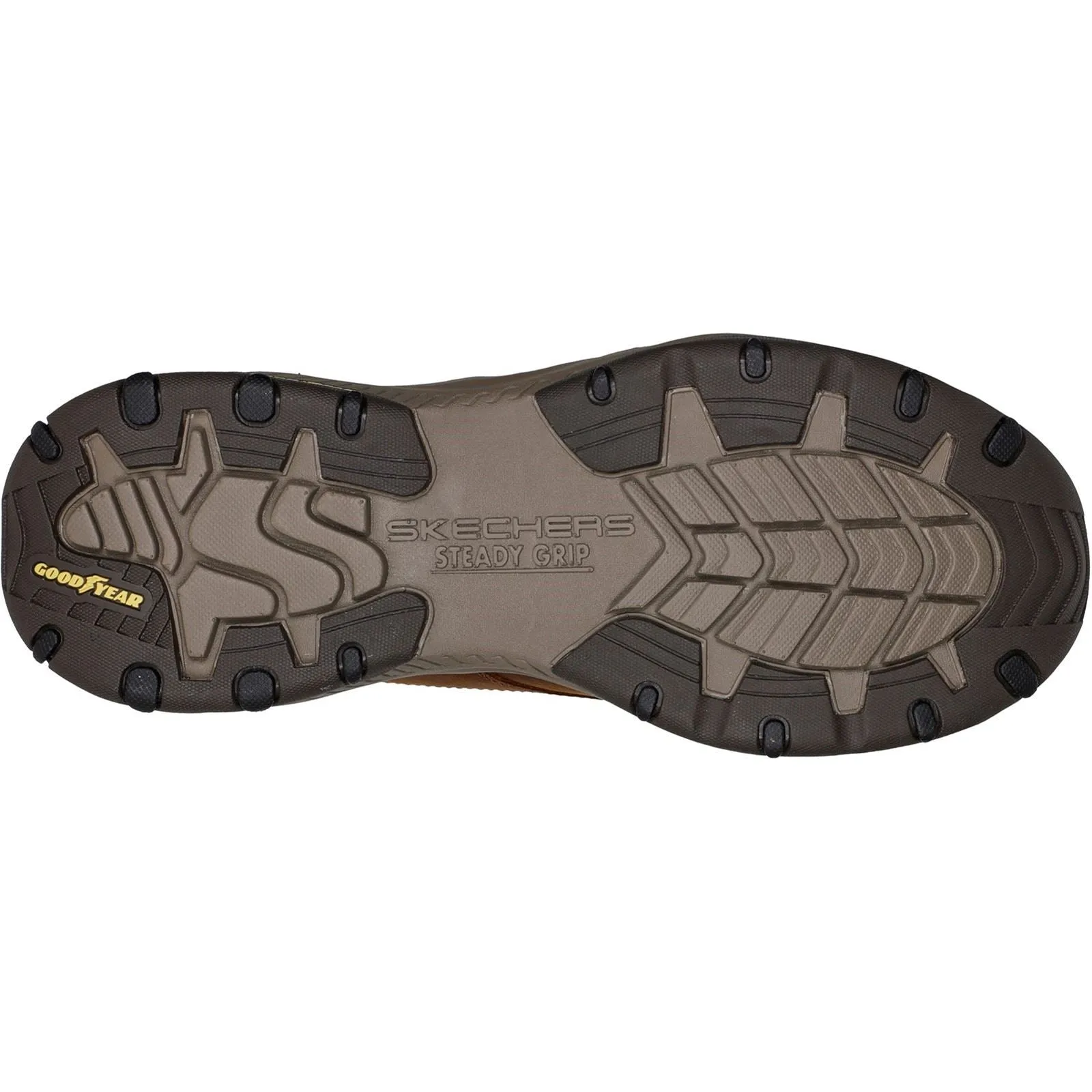 Skechers Men Shoes - Relaxed Fit: Craster - Fenzo in Dark Brown, 6-12 - GAR204716