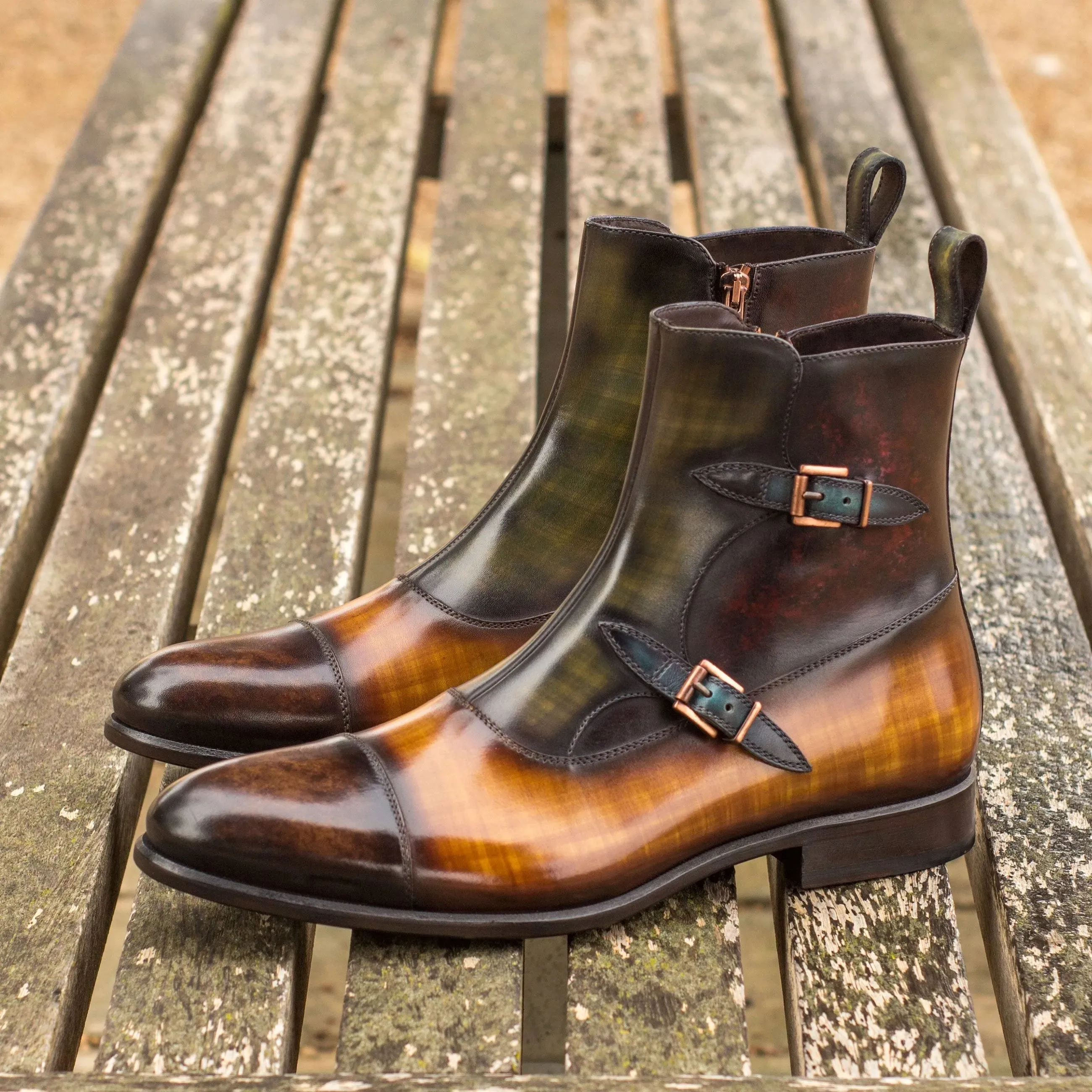 T59 Octavian Patina Boots
