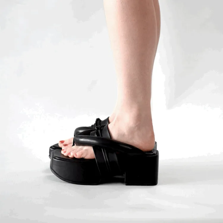 The Luft Sandal - Black - Preorder