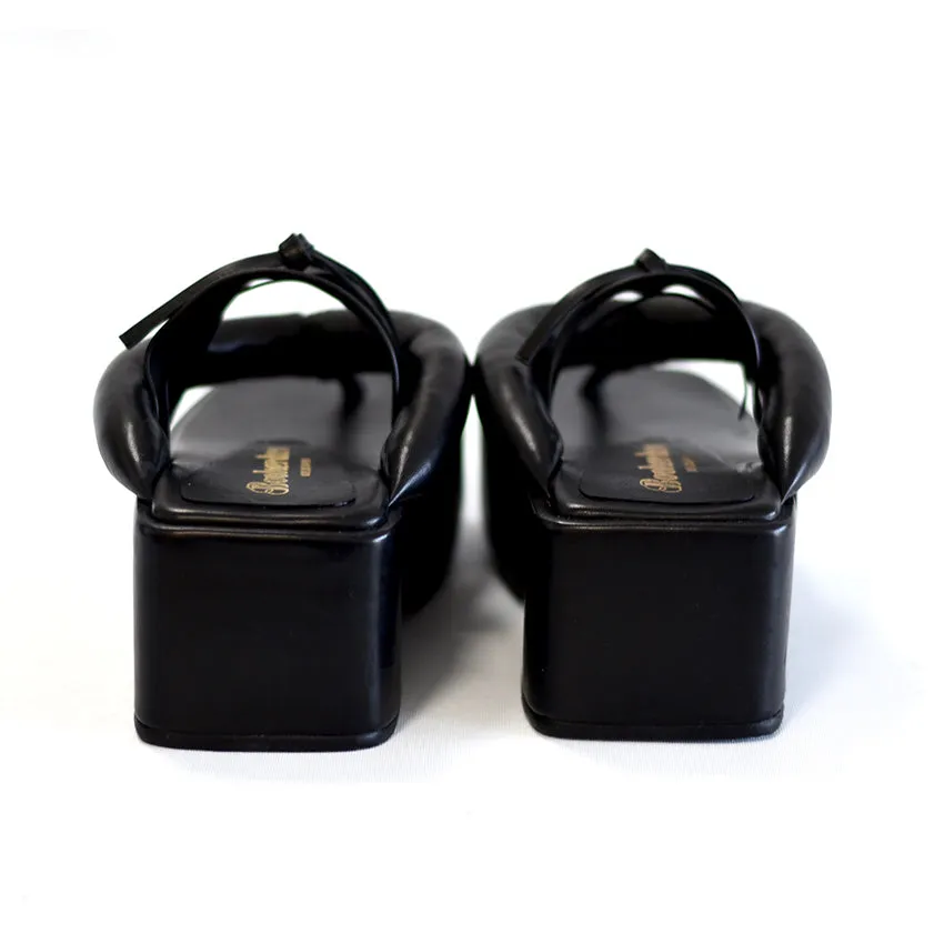 The Luft Sandal - Black - Preorder
