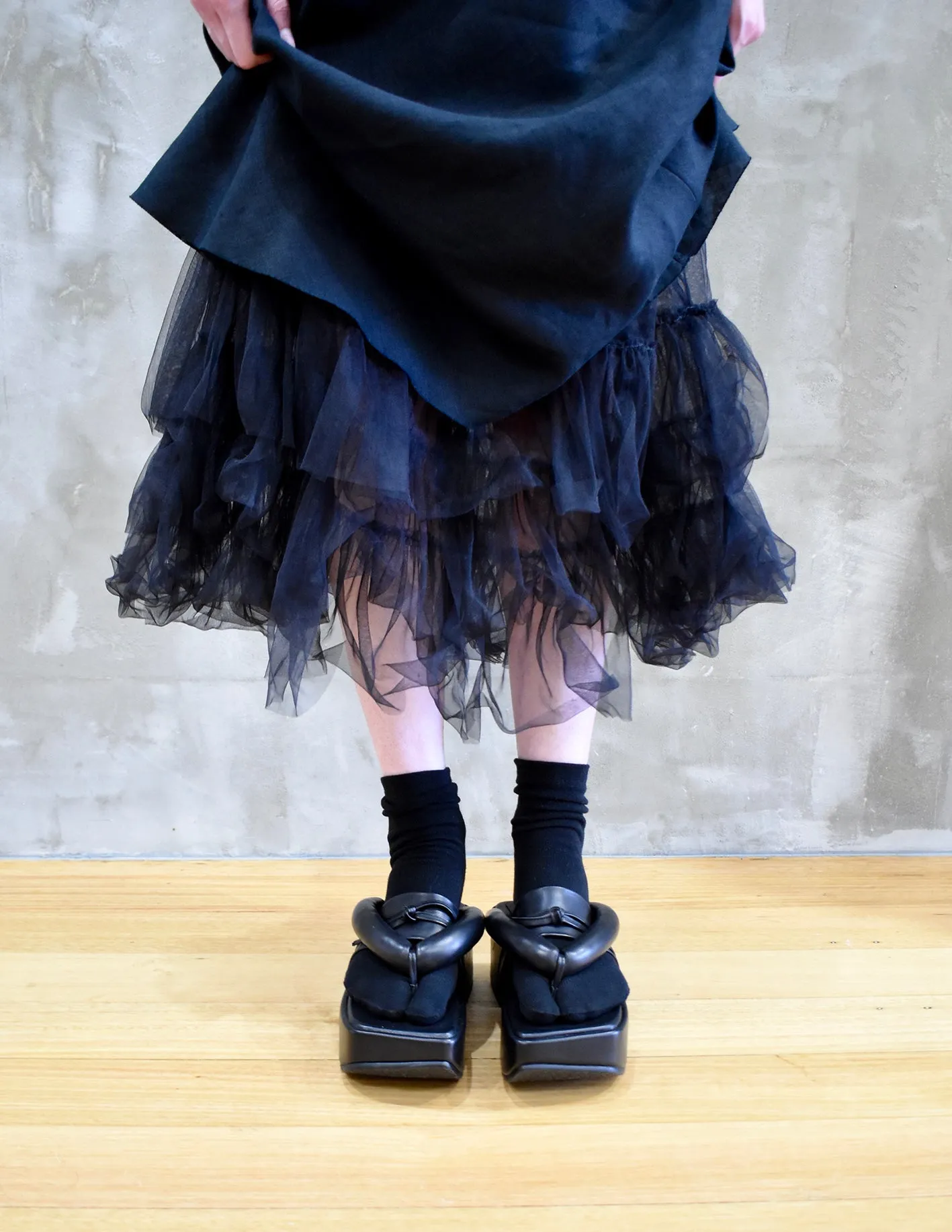 The Luft Sandal - Black - Preorder