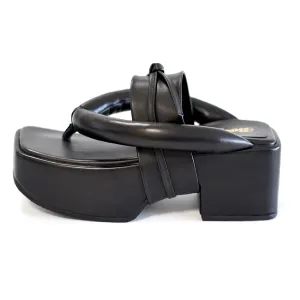 The Luft Sandal - Black - Preorder