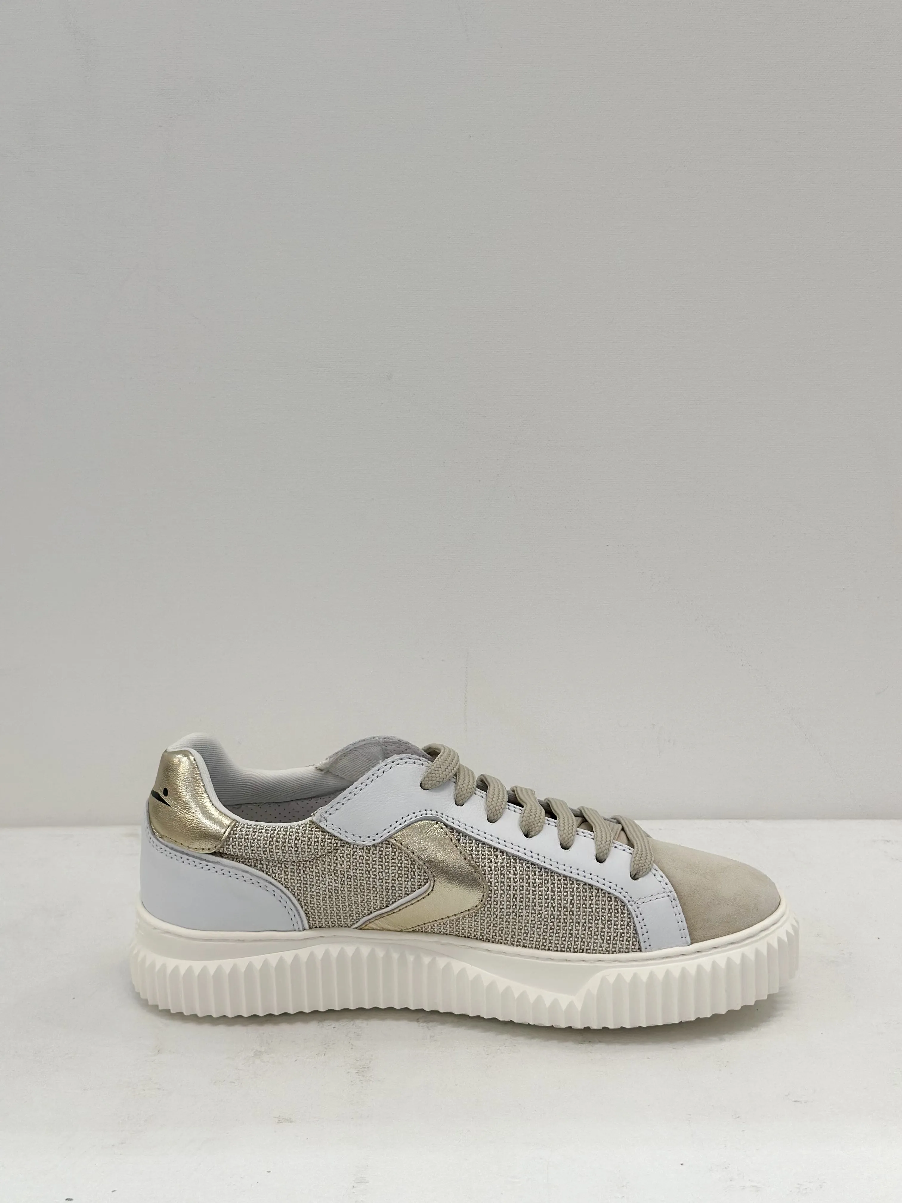 Voile Blanche - Lipari Sneaker in Sand White