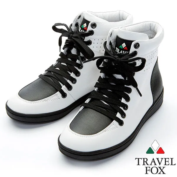 WOMEN'S 900 SERIES - TWO-TONE WHITE & BLACK NAPPA LEATHER